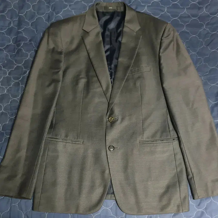 [BUNJANG] JIGG Stretch Forward Formal Business Blazer Dark Gray (M) / (빈티지) 지이크 스트레치 포워드 포멀 비지니스 블레이저 다크그레이(M)