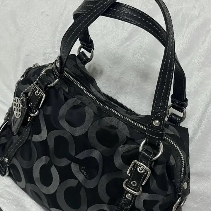 [BUNJANG] Coach Signature CC 2-Way Bag / Coach 코치 시그니처 cc 2way백