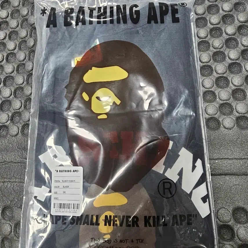 [BUNJANG] BAPE Black T-Shirt XXL / 베이프 블랙 반팔 xxl