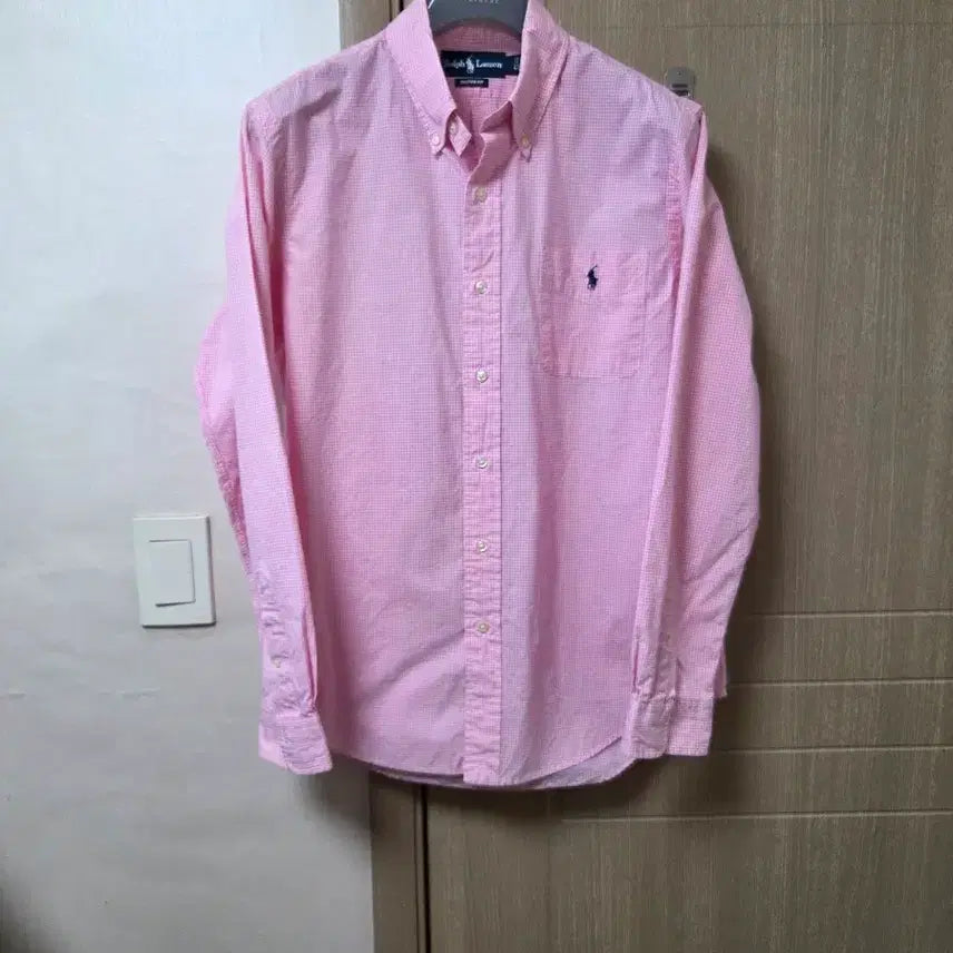 [BUNJANG] Polo Ralph Lauren Pink Button-Down Shirt Size 95 / 폴로랄크로렌 셔츠 95