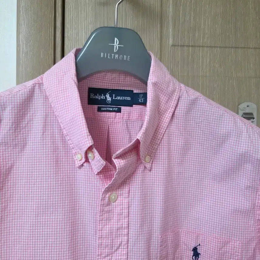 [BUNJANG] Polo Ralph Lauren Pink Button-Down Shirt Size 95 / 폴로랄크로렌 셔츠 95