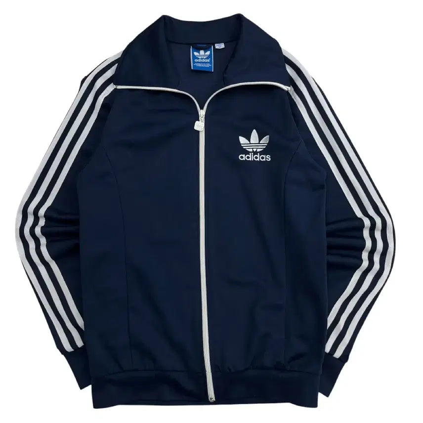 [BUNJANG] Adidas Europa White Line Navy Track Top - Size 95 / 아디다스 유로파 화이트라인 네이비 트랙탑 95