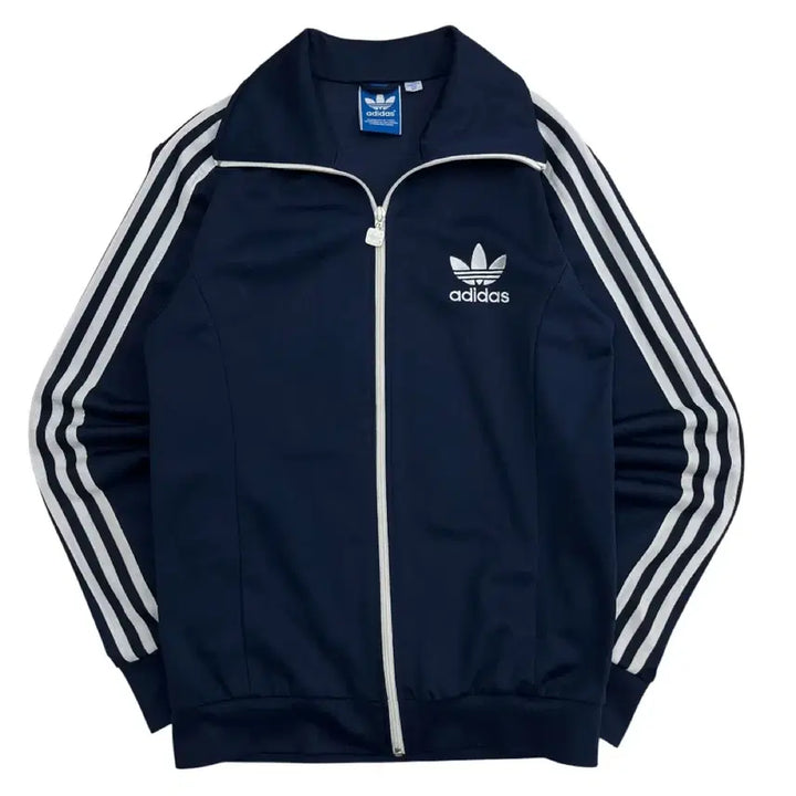 [BUNJANG] Adidas Europa White Line Navy Track Top - Size 95 / 아디다스 유로파 화이트라인 네이비 트랙탑 95