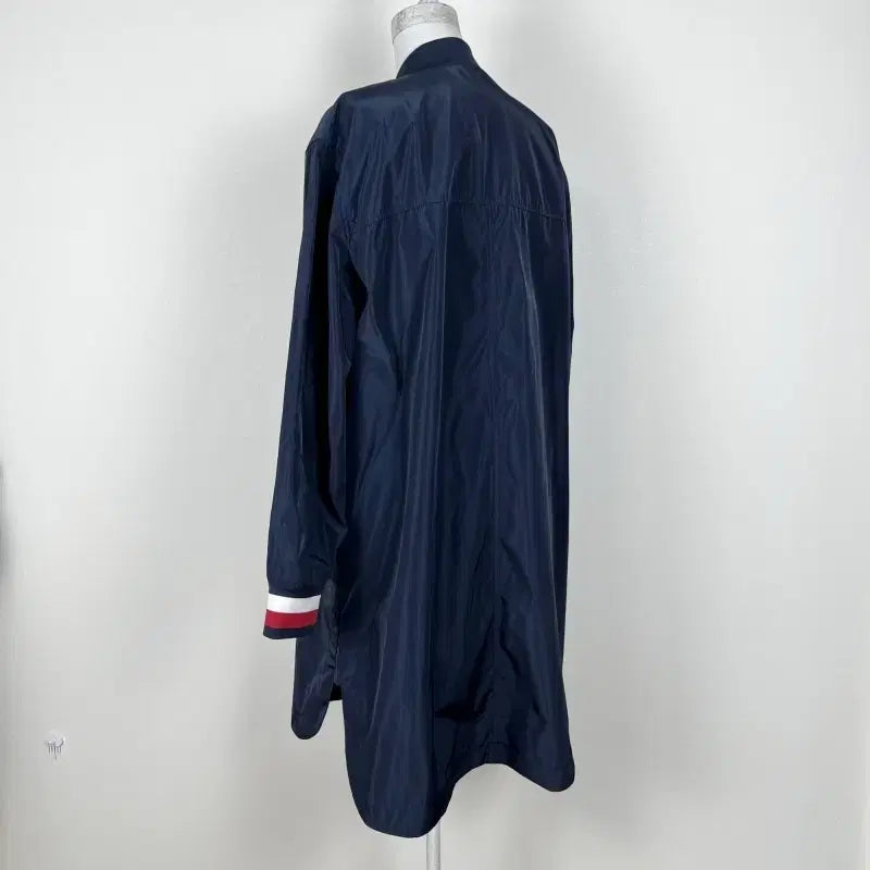 [BUNJANG] Tommy Hilfiger Navy Long Windbreaker Jacket Women&
