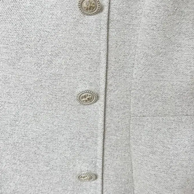 [BUNJANG] LINE Ivory Wool Coat / LINE 라인 아이보리 모직 코트