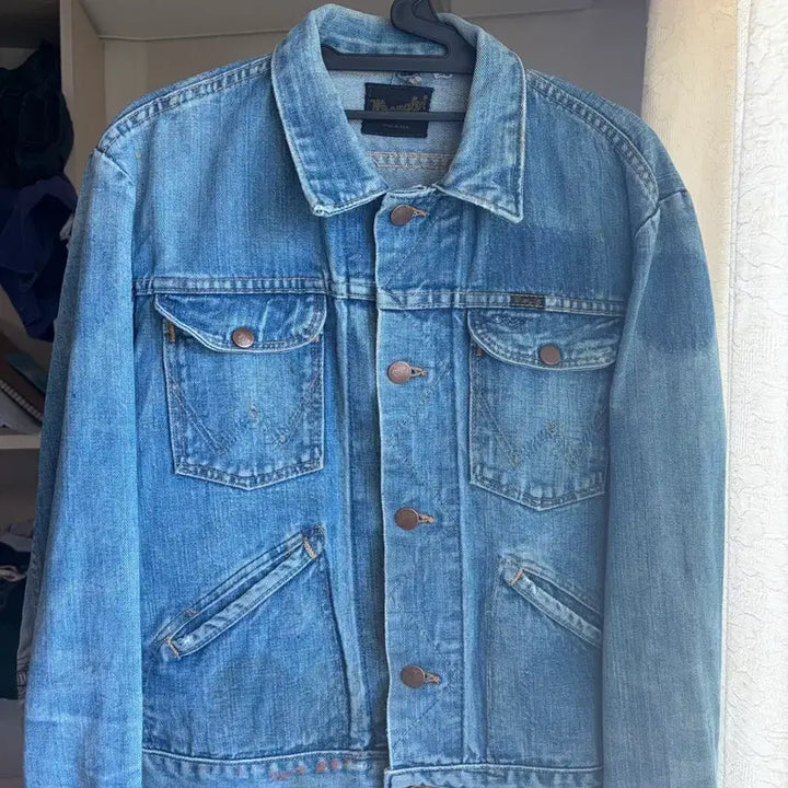 [BUNJANG] 1960s-1970s Wrangler 124MJ Selvedge Denim Jacket / 60s-70s wrangler 124mj 셀비지 랭글러 usa 데님자켓