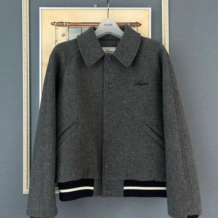 [BUNJANG] Abam Varsity Jacket / 아밤 바시티 자켓