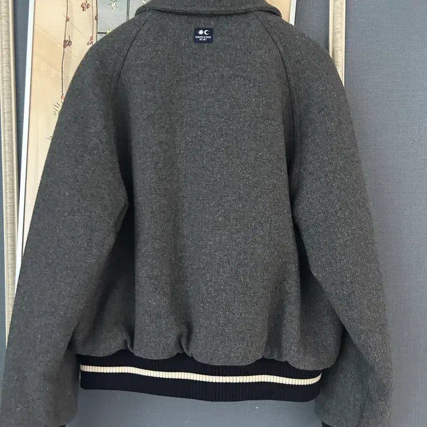 [BUNJANG] Abam Varsity Jacket / 아밤 바시티 자켓