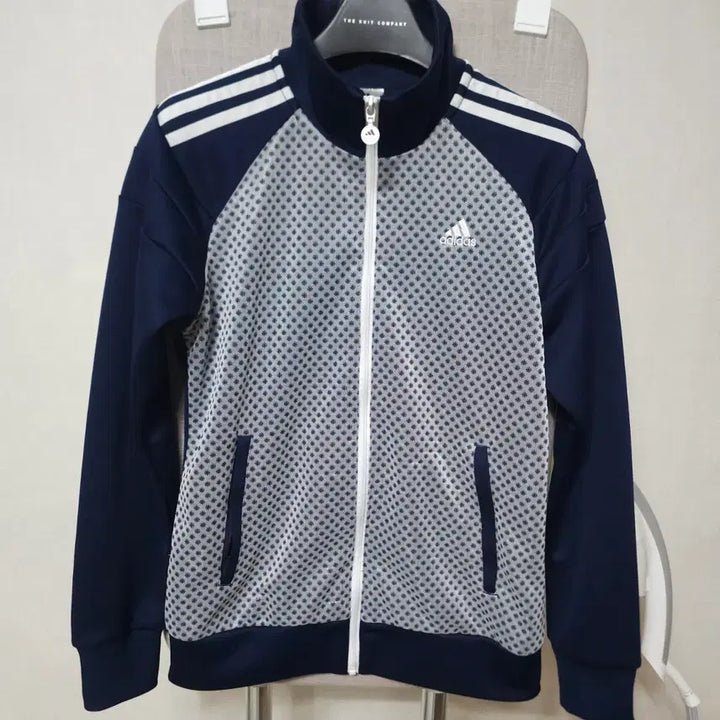 [BUNJANG] Adidas Navy Three-Stripes Track Top / 아디다스 네이비 삼선 트랙탑