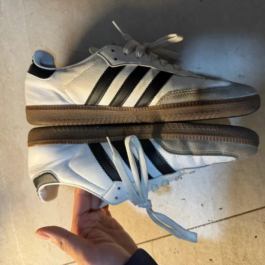 [BUNJANG] Adidas Samba OG White 265 / 아디다스 삼바 OG 화이트 265