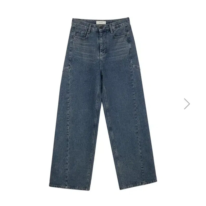[BUNJANG] PVCS Flat Cut Washed Denim (M1) / PVCS 플랏 절개 워시드 데님 M1 에서 S2 교환원해요 ㅠㅠ
