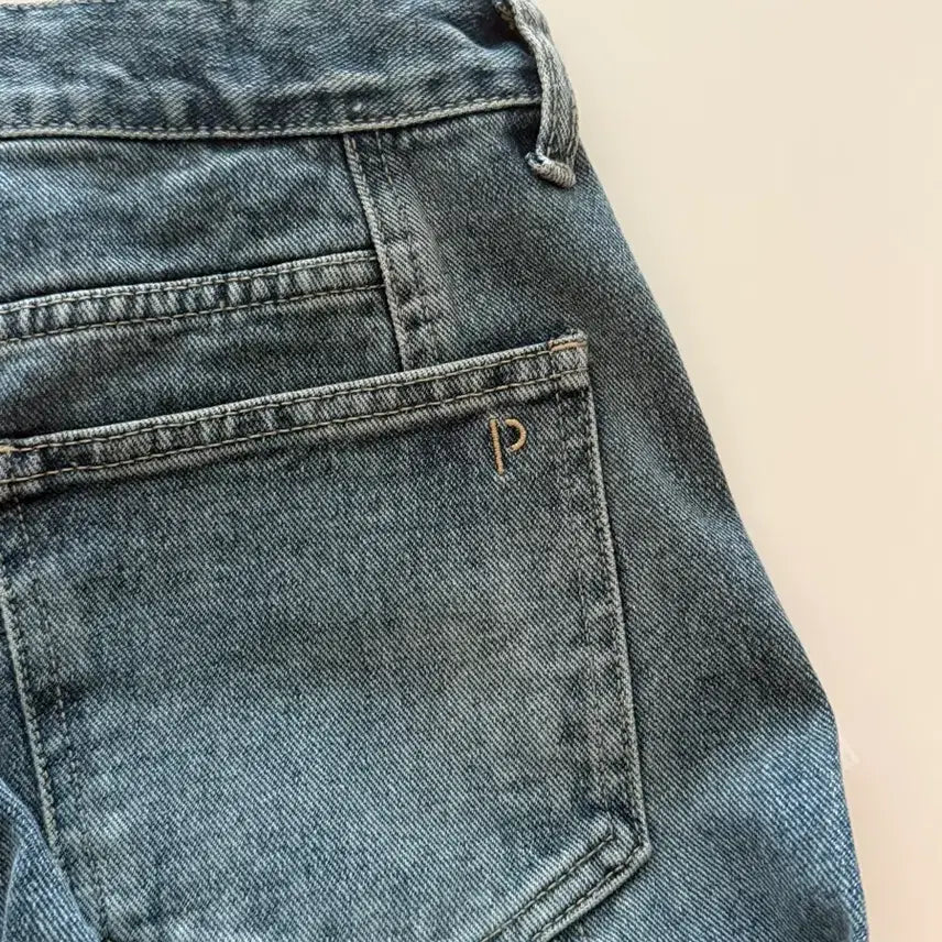 [BUNJANG] PVCS Flat Cut Washed Denim (M1) / PVCS 플랏 절개 워시드 데님 M1 에서 S2 교환원해요 ㅠㅠ