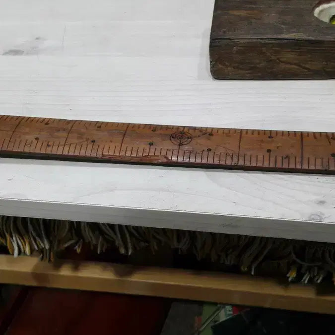 [BUNJANG] Antique Japanese Measuring Tool &amp; German Spirit Level &amp; Japanese Scale / 오래된 대자와 수평계