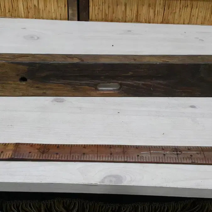 [BUNJANG] Antique Japanese Measuring Tool &amp; German Spirit Level &amp; Japanese Scale / 오래된 대자와 수평계