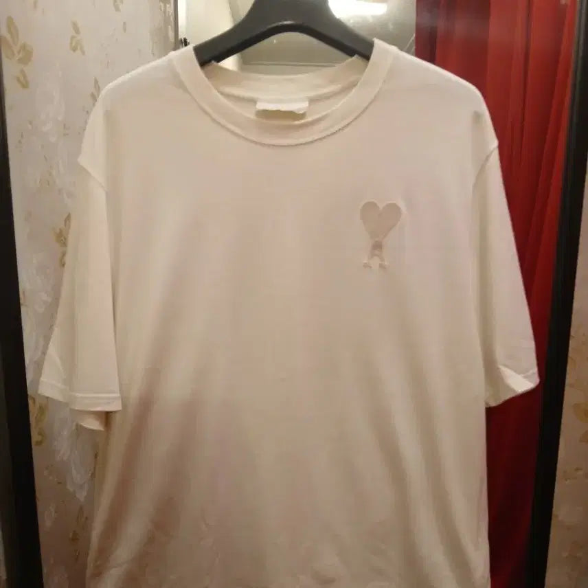 [BUNJANG] AMI Alexandre Mattiussi Heart Logo T-Shirt / 7/54 아미 AMI 하트로고 반팔티 A21HJ128 726