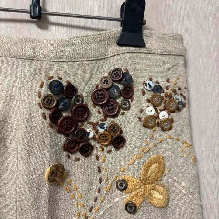 [BUNJANG] Dolce &amp; Gabbana Linen Skirt / 돌체엔가바나 정품 린넨 스커트