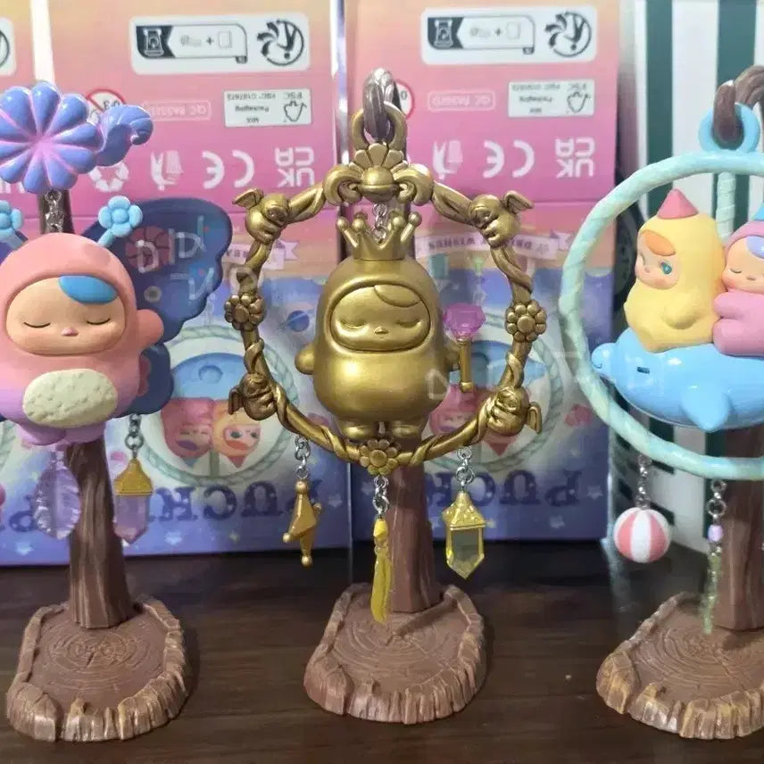 [BUNJANG] Pop Mart Pooky Dream Wish Series 3-Item Bundle Set (New) / 팝마트 푸키 꿈속소원 시리즈 3종 일괄 (새상품)