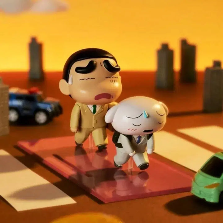 [BUNJANG] Crayon Shin-chan "Leaving Work" Figure Sealed / 짱구 퇴근 피규어 미개봉