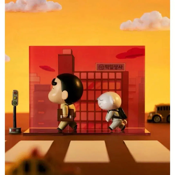 [BUNJANG] Crayon Shin-chan "Leaving Work" Figure Sealed / 짱구 퇴근 피규어 미개봉