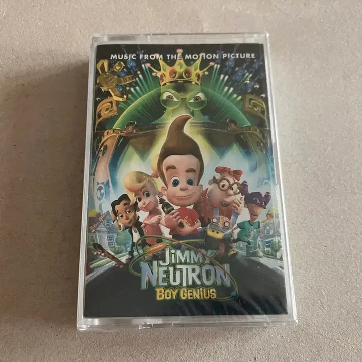 [BUNJANG] Jimmy Neutron Boy Genius Original Soundtrack Cassette Tape (Sealed) / 애니메이션 영화 천재소년 지미 뉴트론 OST 영화음악 미개봉 카세트테이프