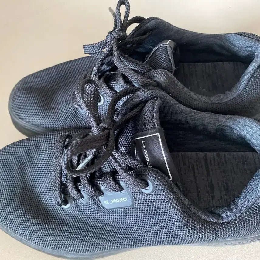[BUNJANG] Lemontag Black Sneakers / 르무통 블랙 운동화
