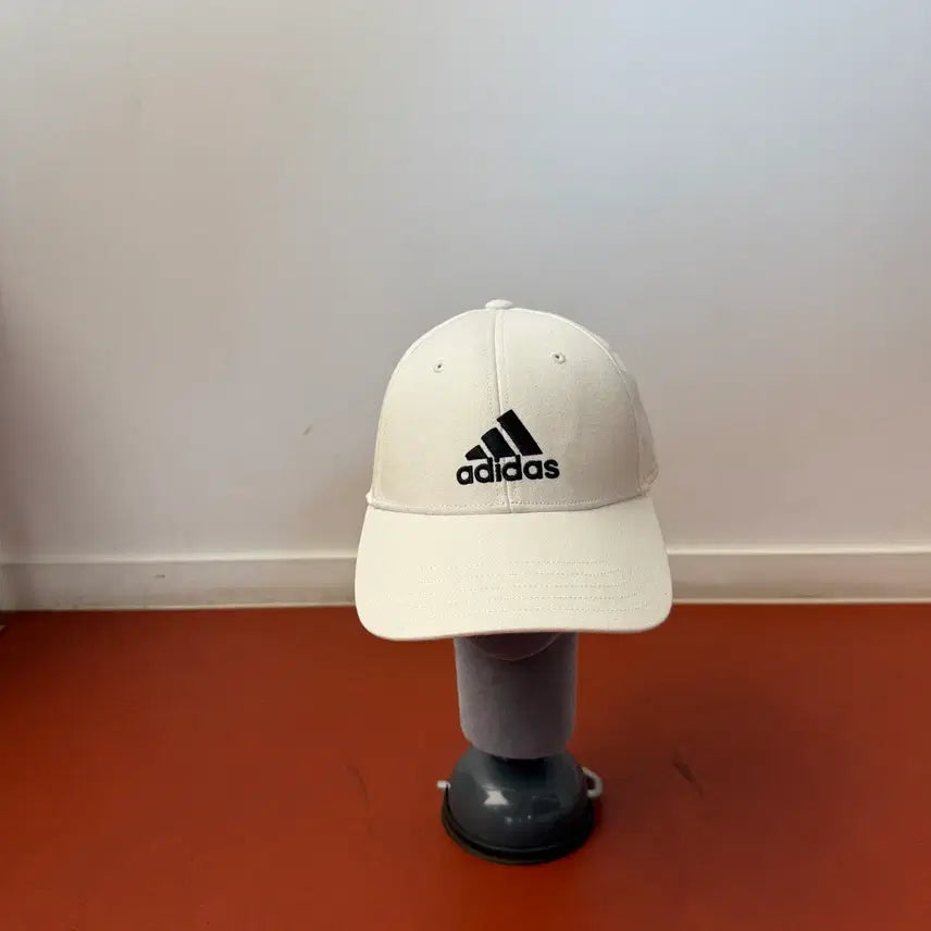 [BUNJANG] Adidas Ball Cap White/Black OS / 아디다스 볼캡 화이트/블랙 OS
