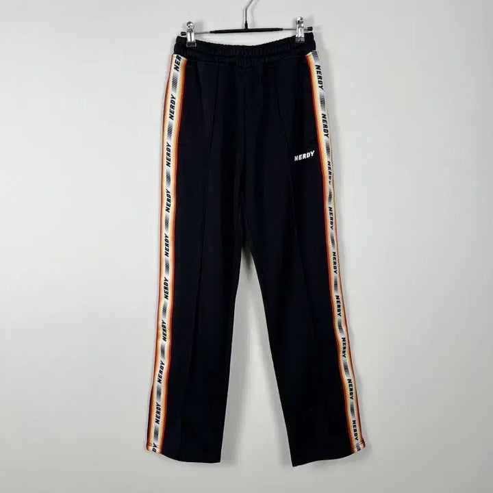 [BUNJANG] NERDY Rainbow Black Training Pants (Men&