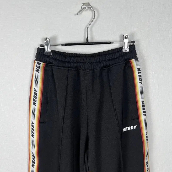 [BUNJANG] NERDY Rainbow Black Training Pants (Men&