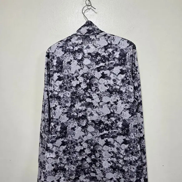 [BUNJANG] Anna Sui Black Flower Pattern Zip-Up Jacket / 안나수이 블랙 플라워 패턴 집업 자켓.260507