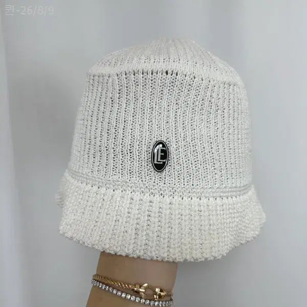 [BUNJANG] Tripsense Unisex Summer Knit Hat White FREE / 트립르센스 공용 여름 니트모자 화이트 FREE
