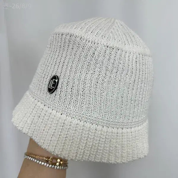 [BUNJANG] Tripsense Unisex Summer Knit Hat White FREE / 트립르센스 공용 여름 니트모자 화이트 FREE