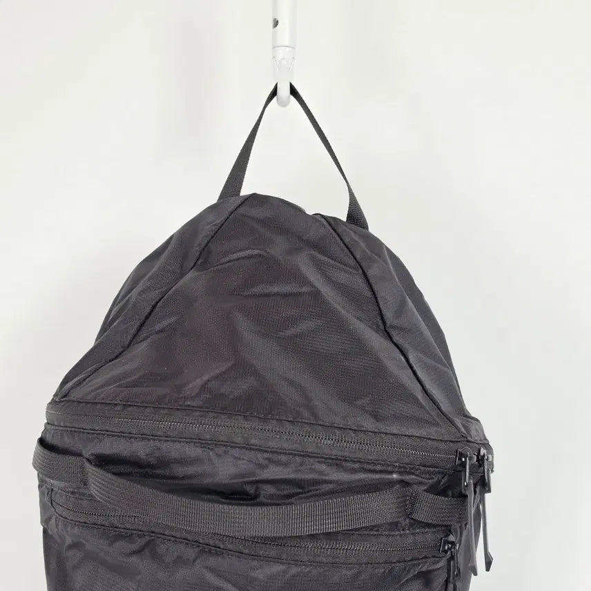 [BUNJANG] Black Lightweight Mesh Backpack / 블랙 경량 메쉬15 블랙 백팩 0511