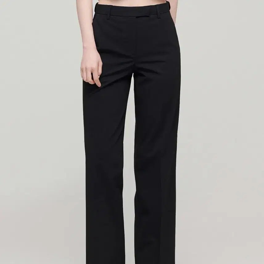 [BUNJANG] Musinsa Standard 25SS Straight Fit Cool Slacks - Black (Size 34) / (새상품) 무신사스탠다드 25ss 스트레이트핏 쿨 슬랙스 블랙 (34)