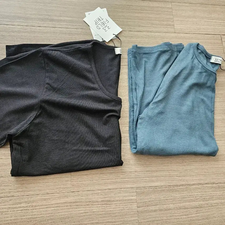 [BUNJANG] Comfortable Half-Sleeve T-Shirts (Set of 2) / 2세트)편한반팔티