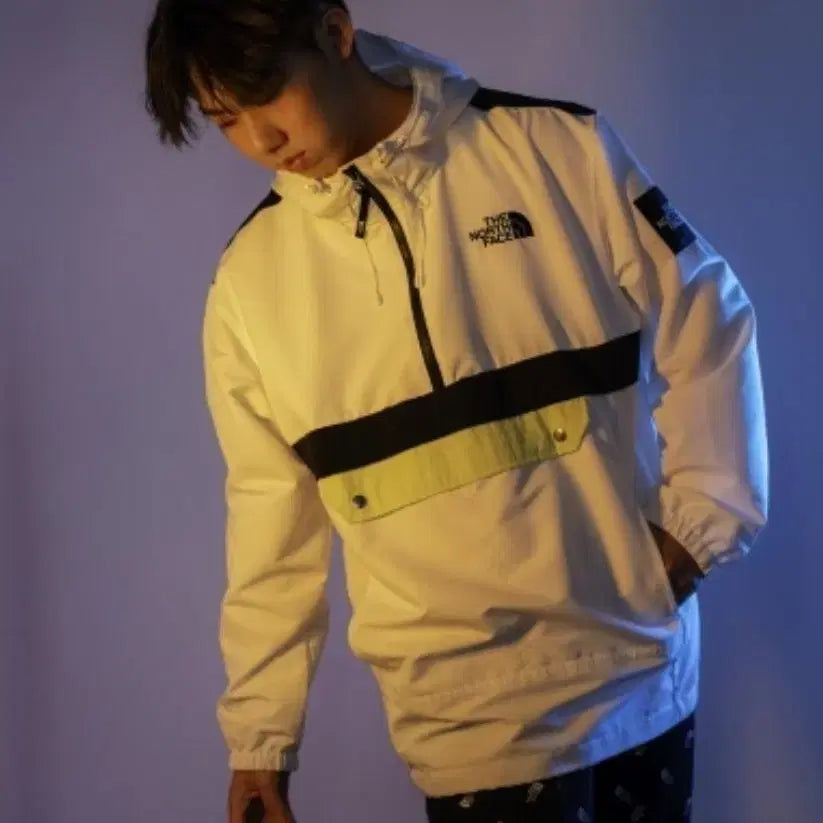 [BUNJANG] The North Face Everden White Label Anorak Windbreaker / 노스페이스 에버든 화이트라벨 아노락 바람막이 (남녀가능)