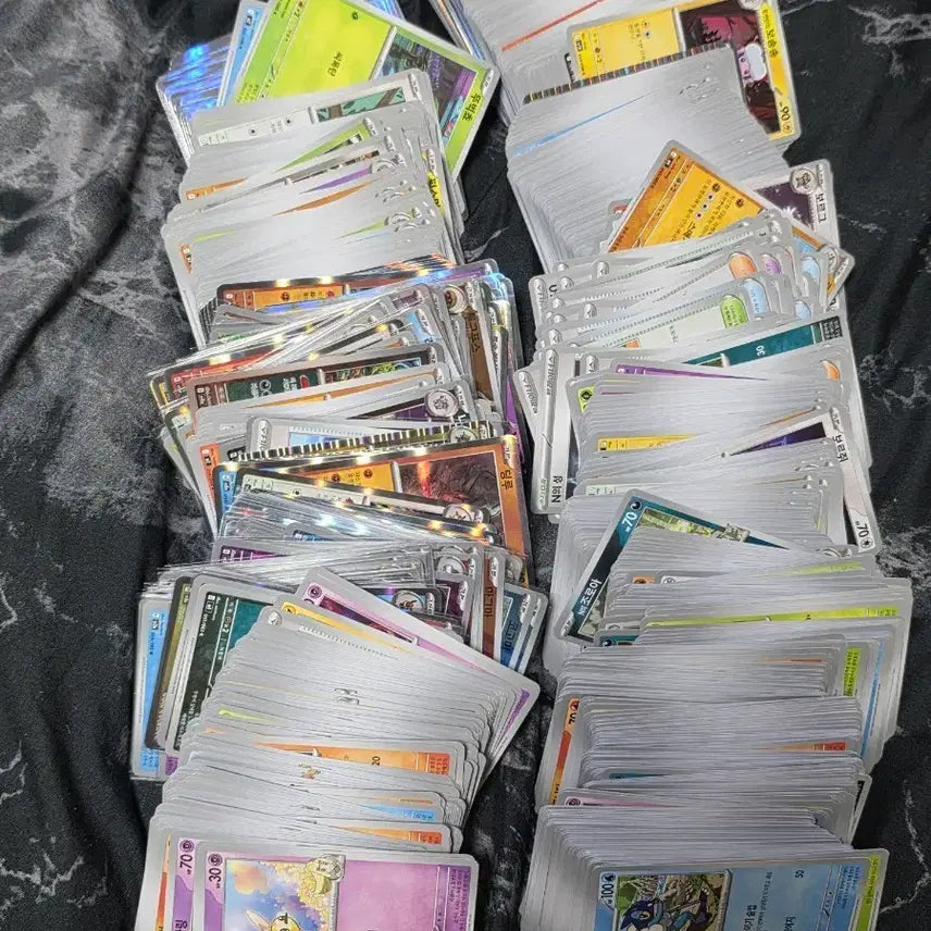 [BUNJANG] Pokemon Card Assorted Bundle / 포켓몬 카드 일반카드 &amp; 홀로카드 &amp; 몬볼카드 뭉텅이