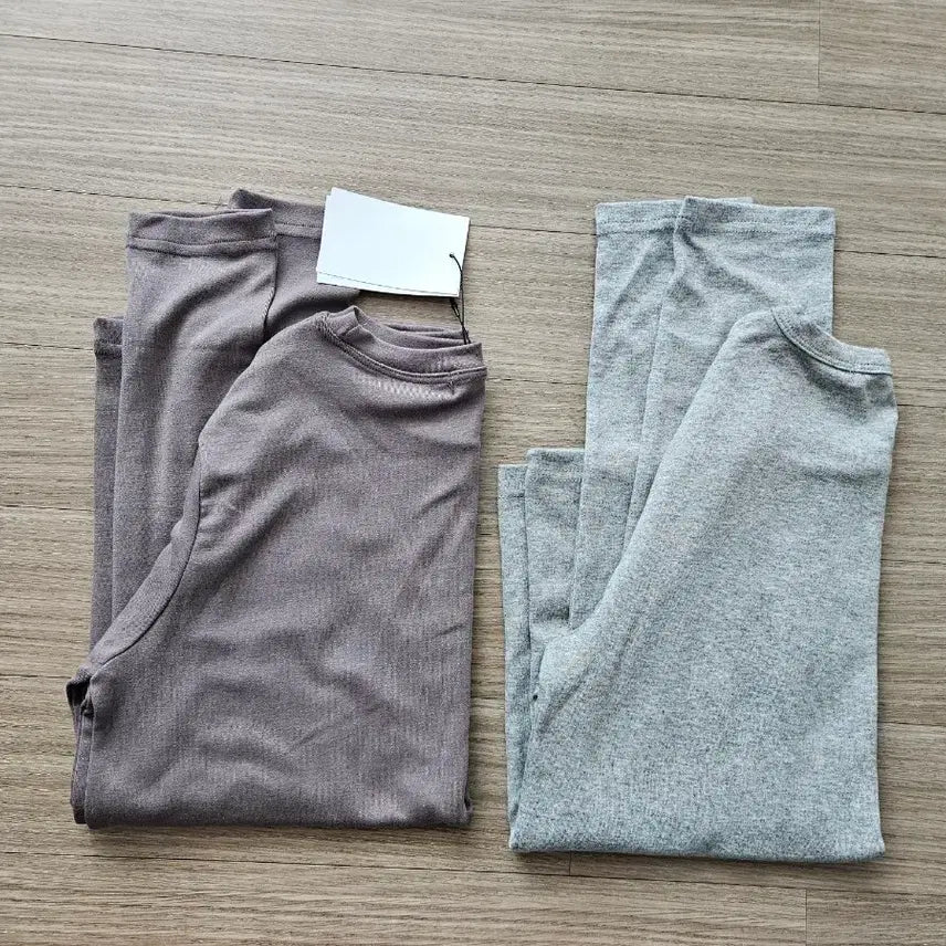 [BUNJANG] Comfortable Long-Sleeve T-Shirt (Set of 2) / 2세트)편한긴팔티