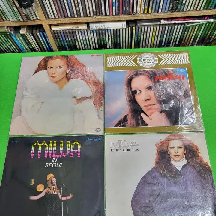 [BUNJANG] Milva LP Record Stand / -LP- 밀바(Milva) 음반 LP 장
