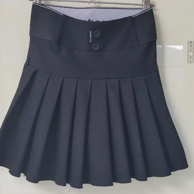 [BUNJANG] Alexanne Pleated Mini Skirt / 알렉산 플리츠 미니스커트
