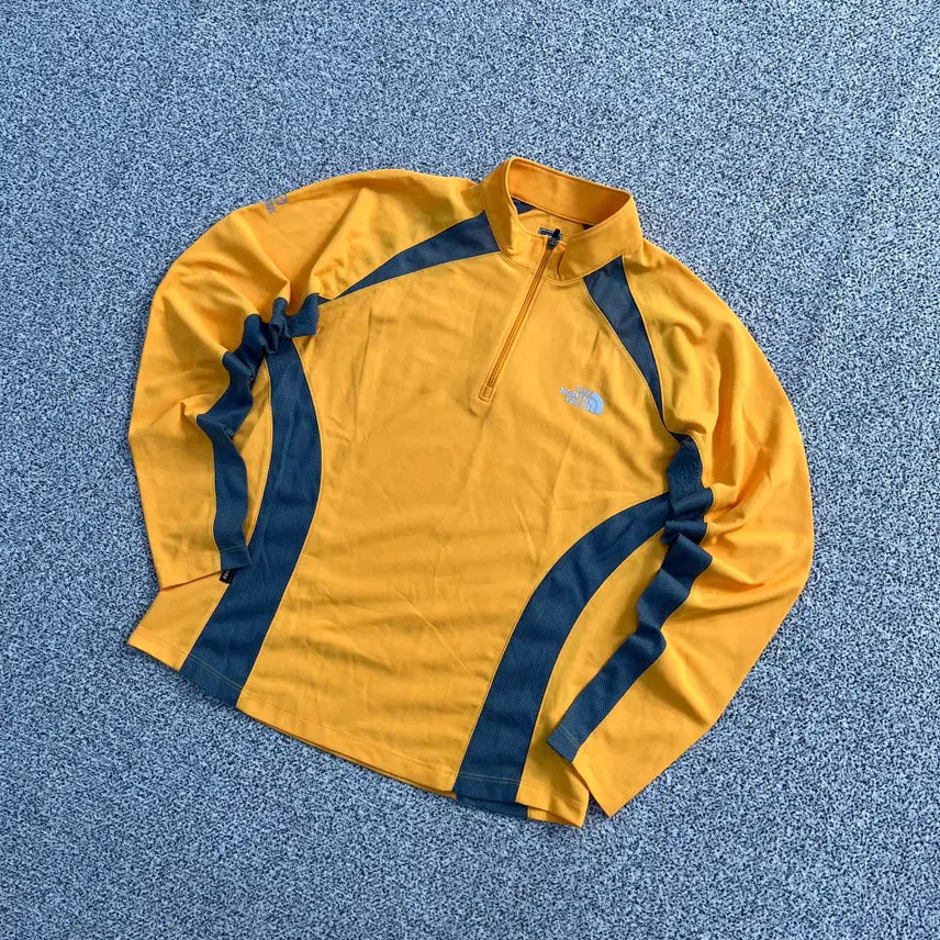 [BUNJANG] M The North Face Half-Zip T-Shirt / M 노스페이스 반집업 티셔츠 0508M