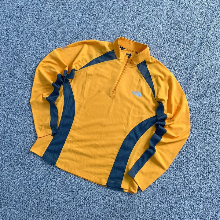[BUNJANG] M The North Face Half-Zip T-Shirt / M 노스페이스 반집업 티셔츠 0508M