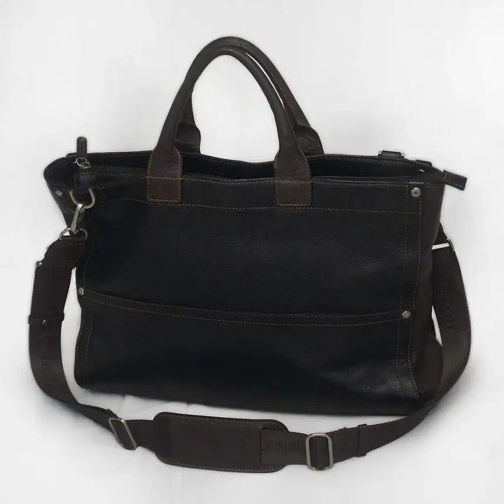 [BUNJANG] Kinloch Anderson Vox Leather Briefcase Shoulder Crossbody Bag / 킨록 앤더슨 복스레더 브리프케이스 숄더.크로스백