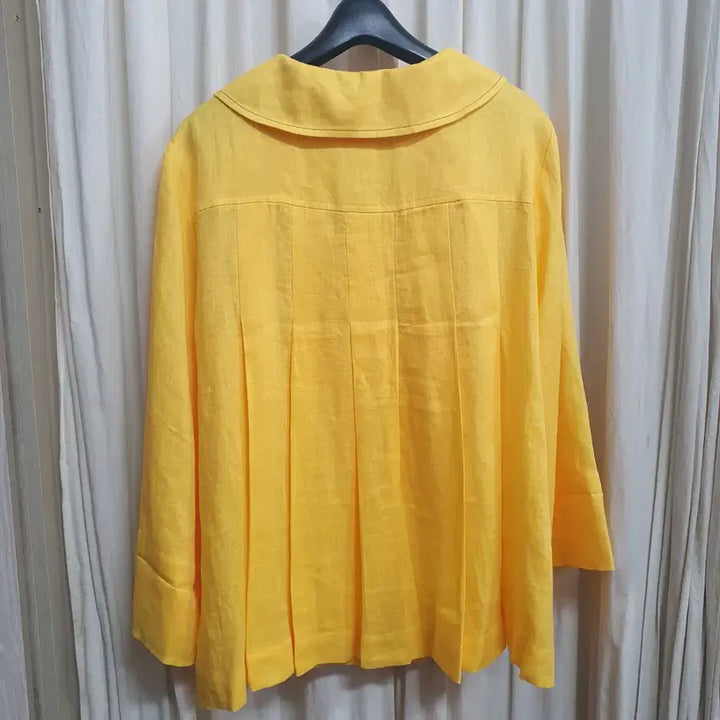 [BUNJANG] G Studio Yellow Linen Shirt / g studio 옐로우 린넨 셔츠