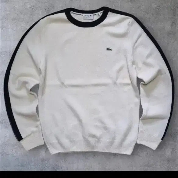 [BUNJANG] Lacoste Sideline Knit L / 라코스테 사이드라인 니트 L