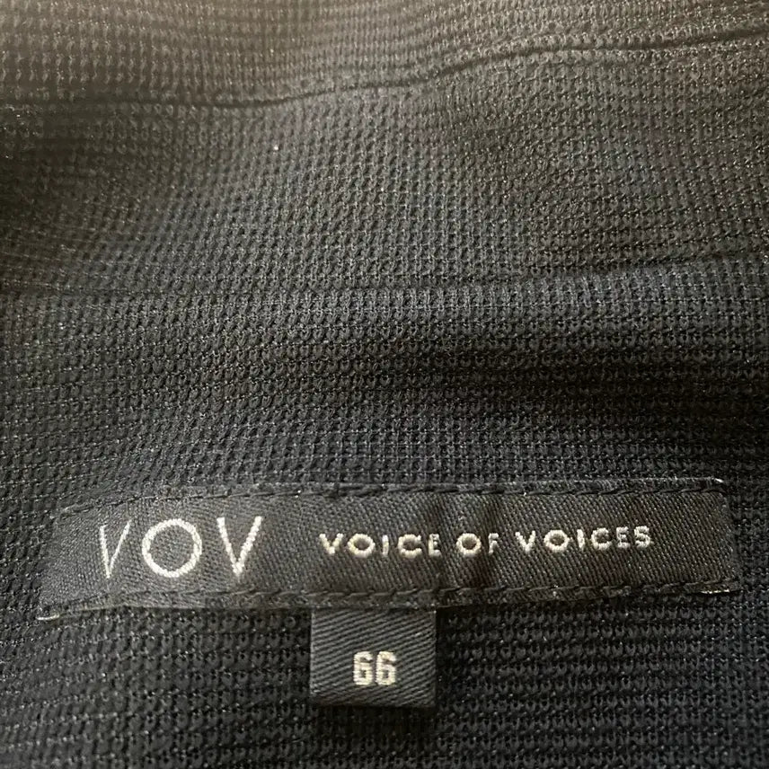[BUNJANG] VOV Black Jacket with Emblem / 보브 쟈켓