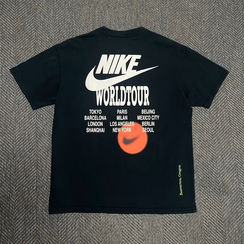 [BUNJANG] Nike World Tour T-Shirt / L] 나이키(NIKE)월드투어 반팔티