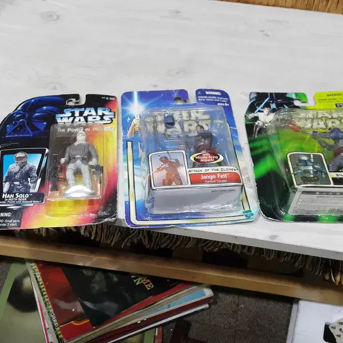 [BUNJANG] Star Wars 3 Figure Bundle Set Sealed / 미개봉 스타워즈 피규어 3종 일괄