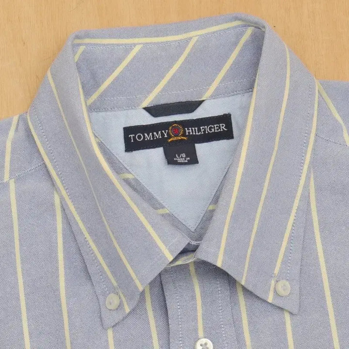 [BUNJANG] Tommy Hilfiger Classic Logo Shirt / 타미힐피거 클래식로고 셔츠 110 남방 T-1313