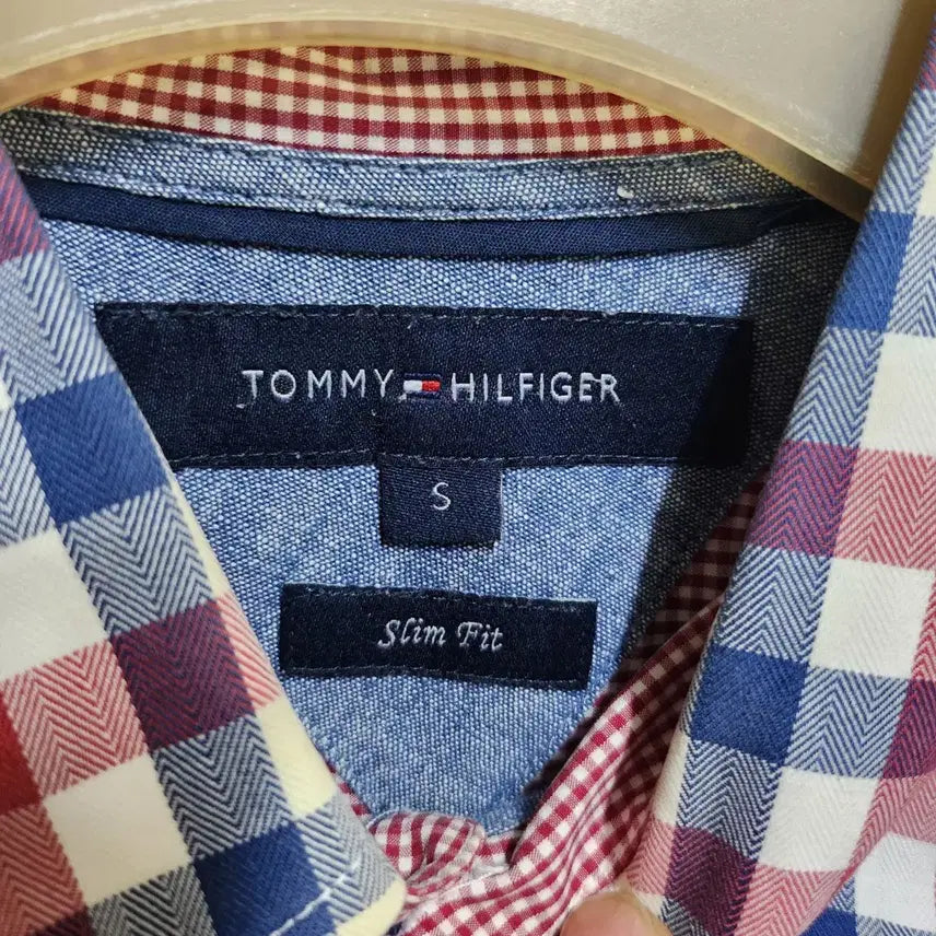 [BUNJANG] Tommy Hilfiger Gingham Check Shirt Size S / 타미힐피거 남방셔츠 (S)