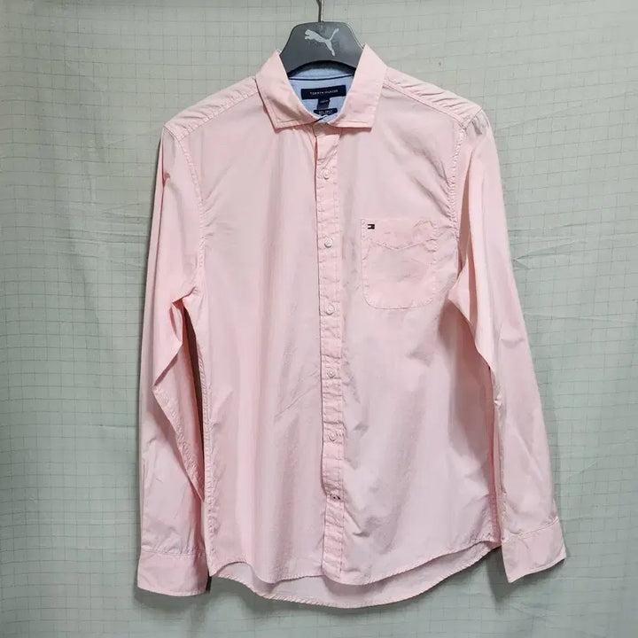 [BUNJANG] Tommy Hilfiger Striped Button-Up Shirt (S/95) / 타미힐피거 남방셔츠 (S/95)
